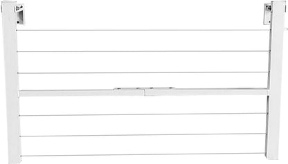 2-in-1 clothesline for balcony and wall
