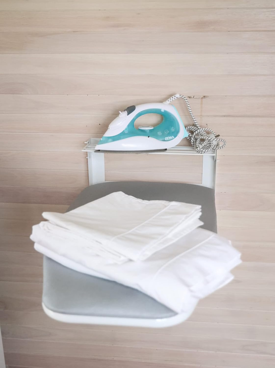 Tabla De Planchar De Pared Con Funda Aluminizada